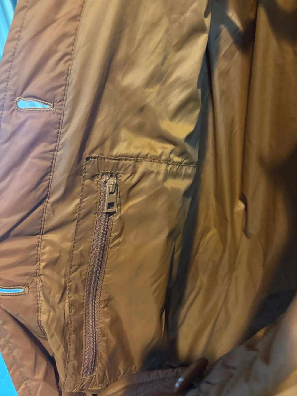 Madewell Quilted Button-Front Jacket.  NWOT size L - Picture 5 of 9